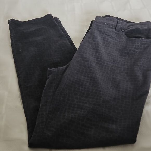 Olsen Women's Mona Slim Casual Pants Gray 12 - Picture 11 of 16